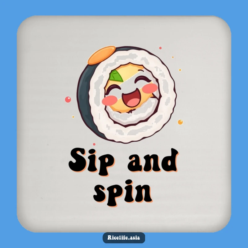Funny Spinning Sushi Roll Coaster: Protect Surfaces with Fun